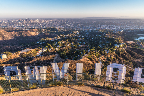 Hollywood Sign and Los Angeles