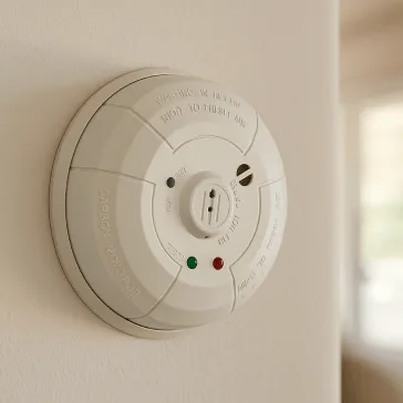 Monitor for dangerous CO levels caused by faulty appliances or poor ventilation, alerting you before symptoms appear.