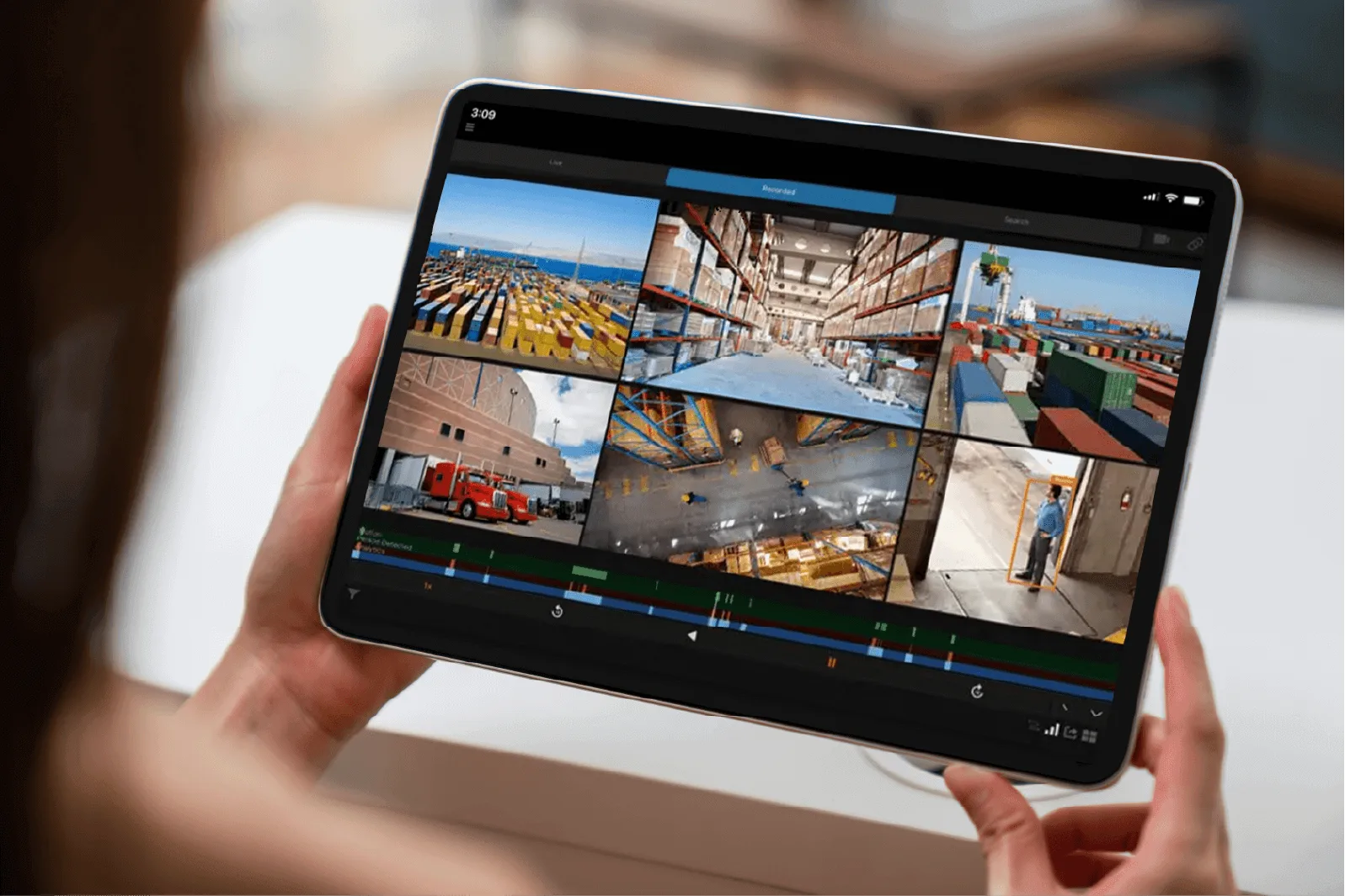 The Bay Alarm Vision app