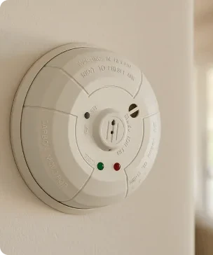 Monitor for dangerous CO levels caused by faulty appliances or poor ventilation, alerting you before symptoms appear.